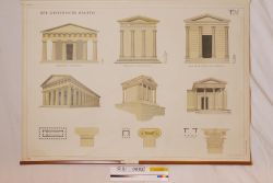 Schulwandbild - Der Griechische Baustil